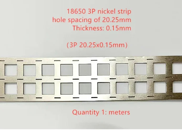 1M 0.15×20.25mm Nickel Strip for 18650 Battery Pack Spot Welding Belt