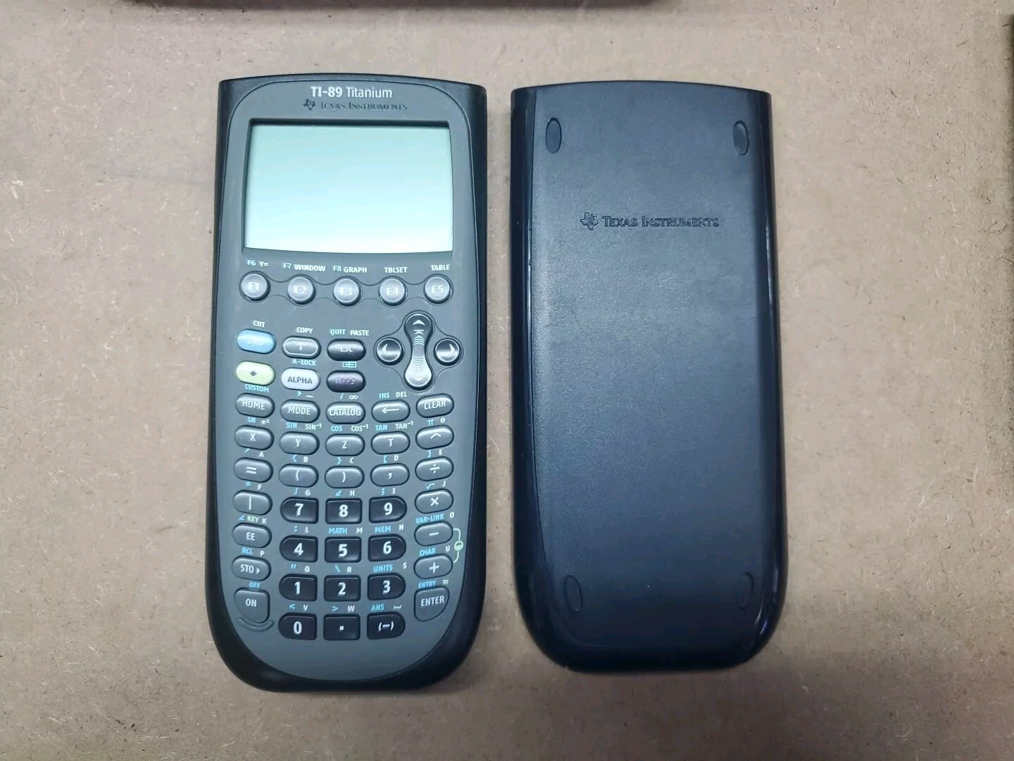 TI-89 TITANIUM Graphing Calculator, with BATTERIES! Texas Instruments