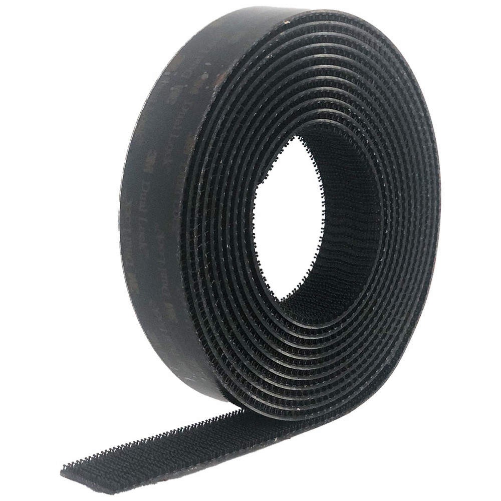 3M DUAL LOCK SJ3550CF Hook-and-Loop Fastener, Black, Roll 799H27