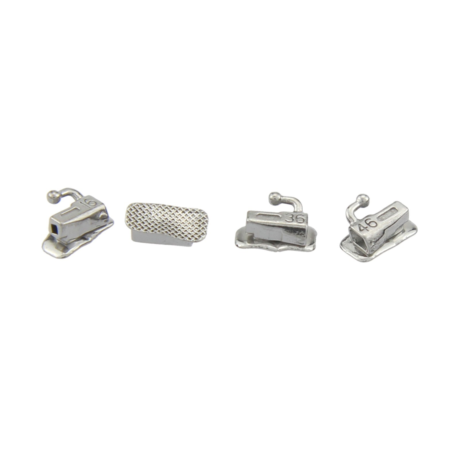Tubos de Dental ortodoncia Orthodontic Buccal Tubes 1st 2nd Molar MBT Roth 022