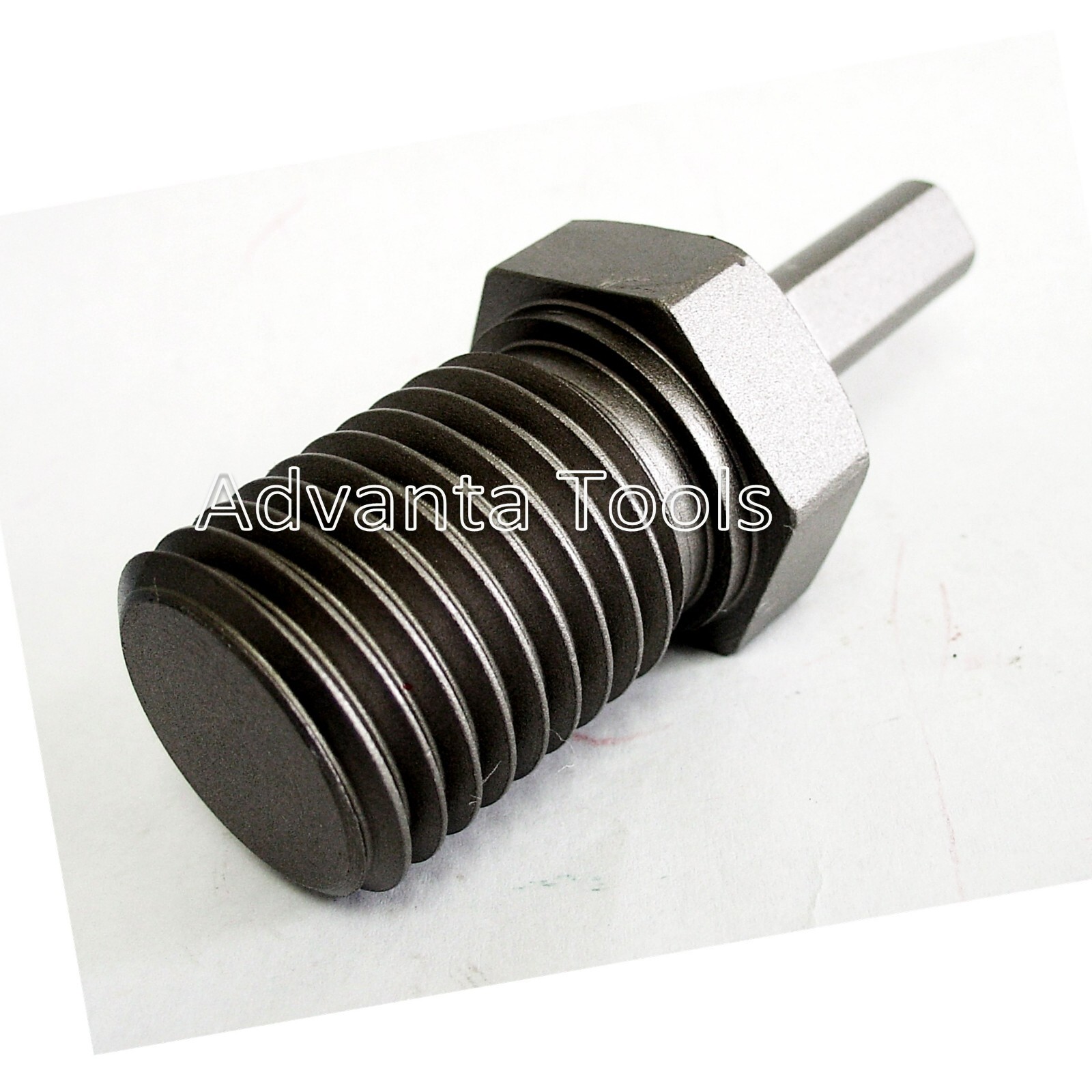 Core Drill Bit Adapter: 1-1/4” – 7 Threaded Male to 1/2” Shank