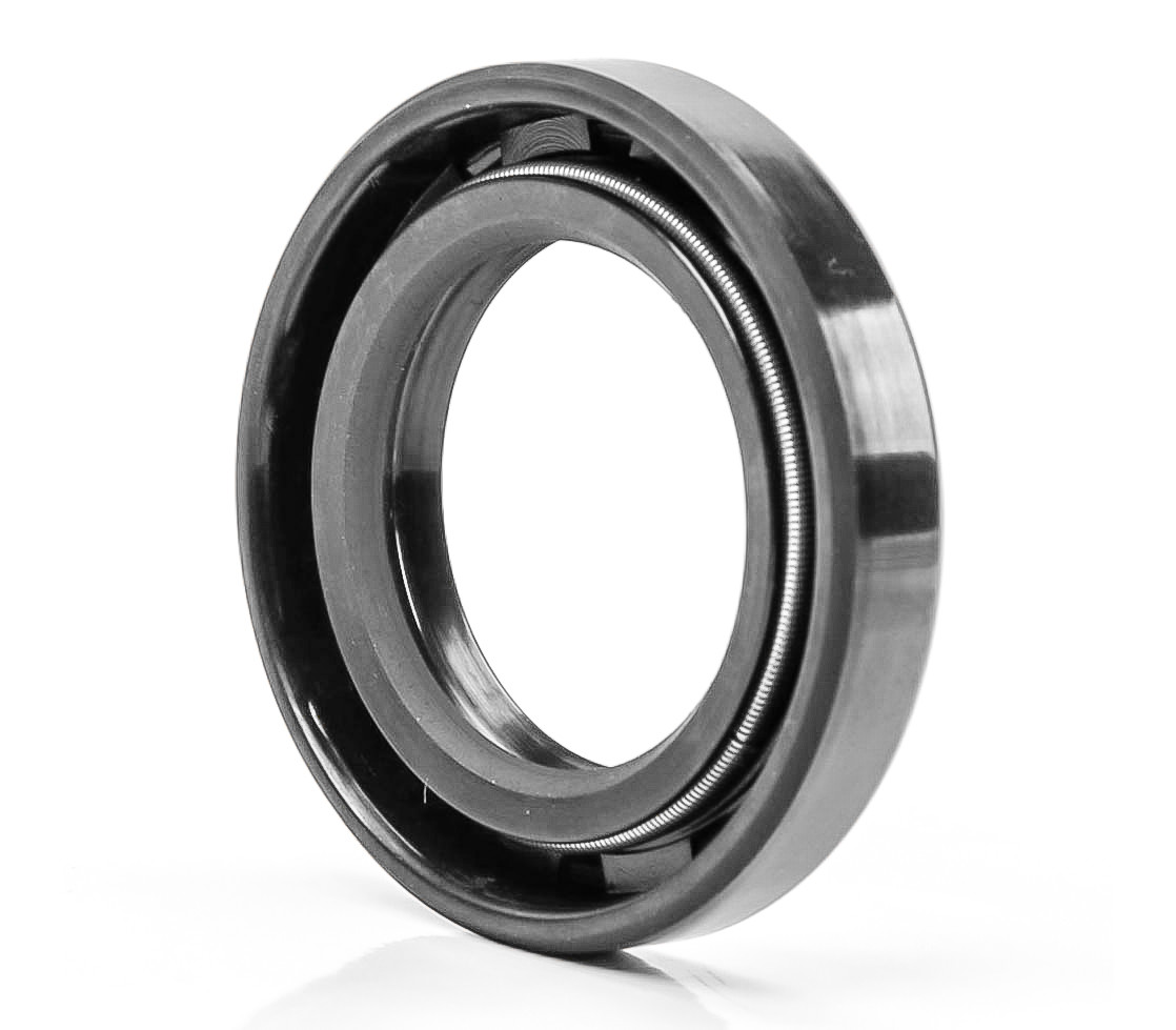 EAI Metric Oil Shaft Seal 25X40X7mm Dust Grease Seal TC Double Lip w/ Spring