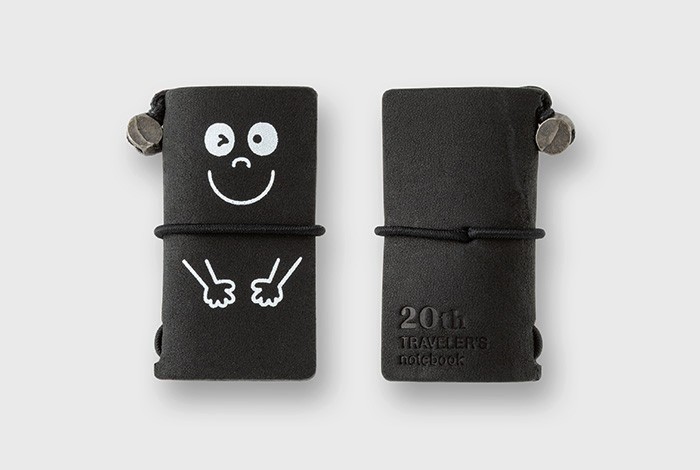 5 Set Traveler’s Notebook 20th Anniversary Baby Notebook Black set TRC CARAVAN