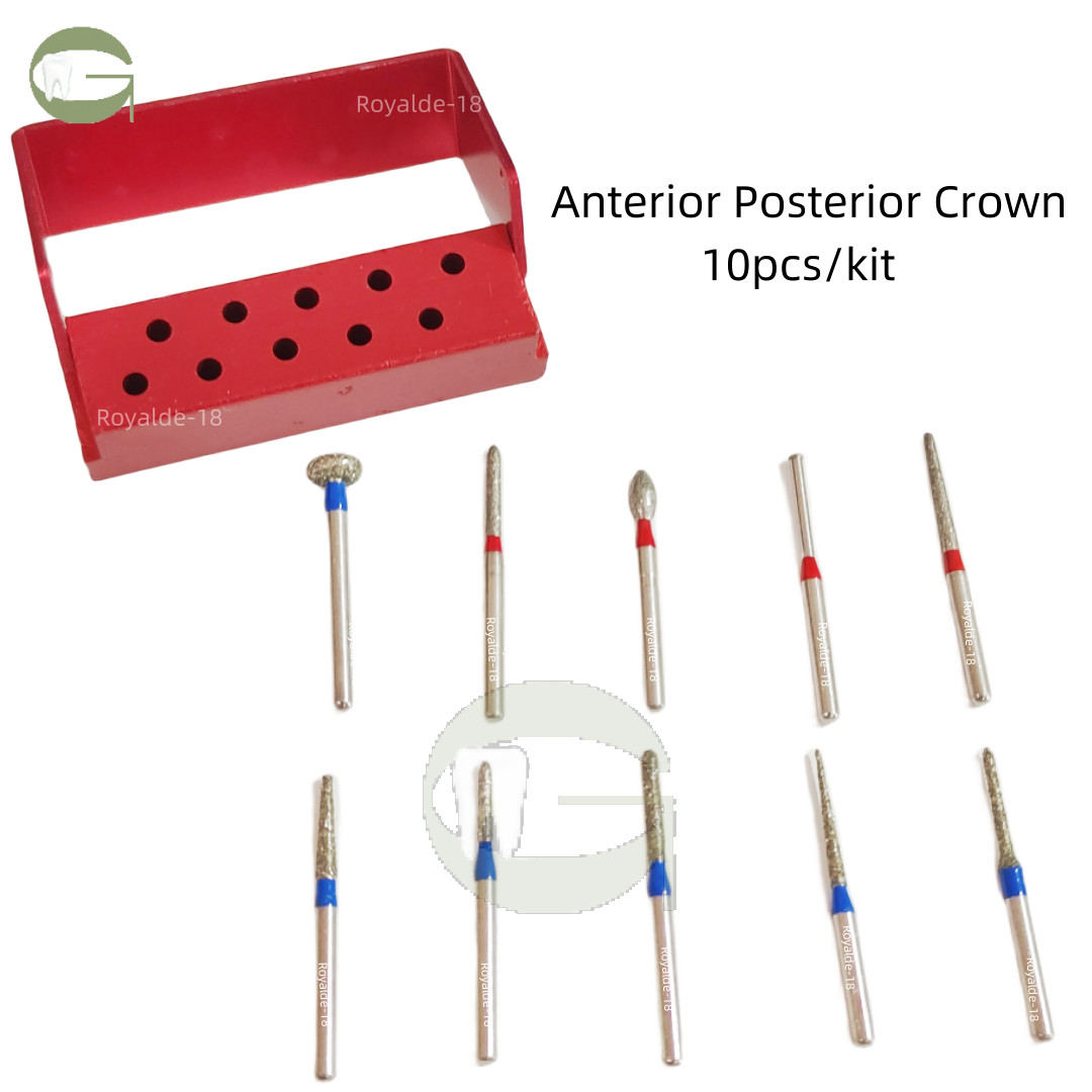 Dental Reverse Preparation/Anterior Posterior Crown Direction Burs Drill Diamond