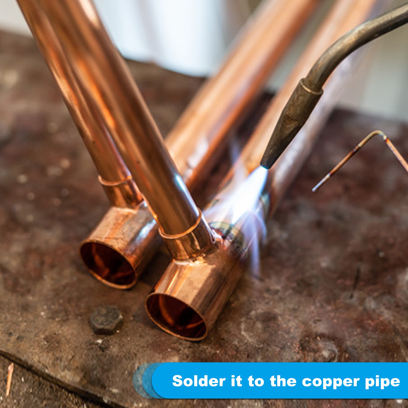 10PCS 1/2″ to 3/8″ ID Copper Reducer 99.9% Pure Copper Coupling Pressure Fitting