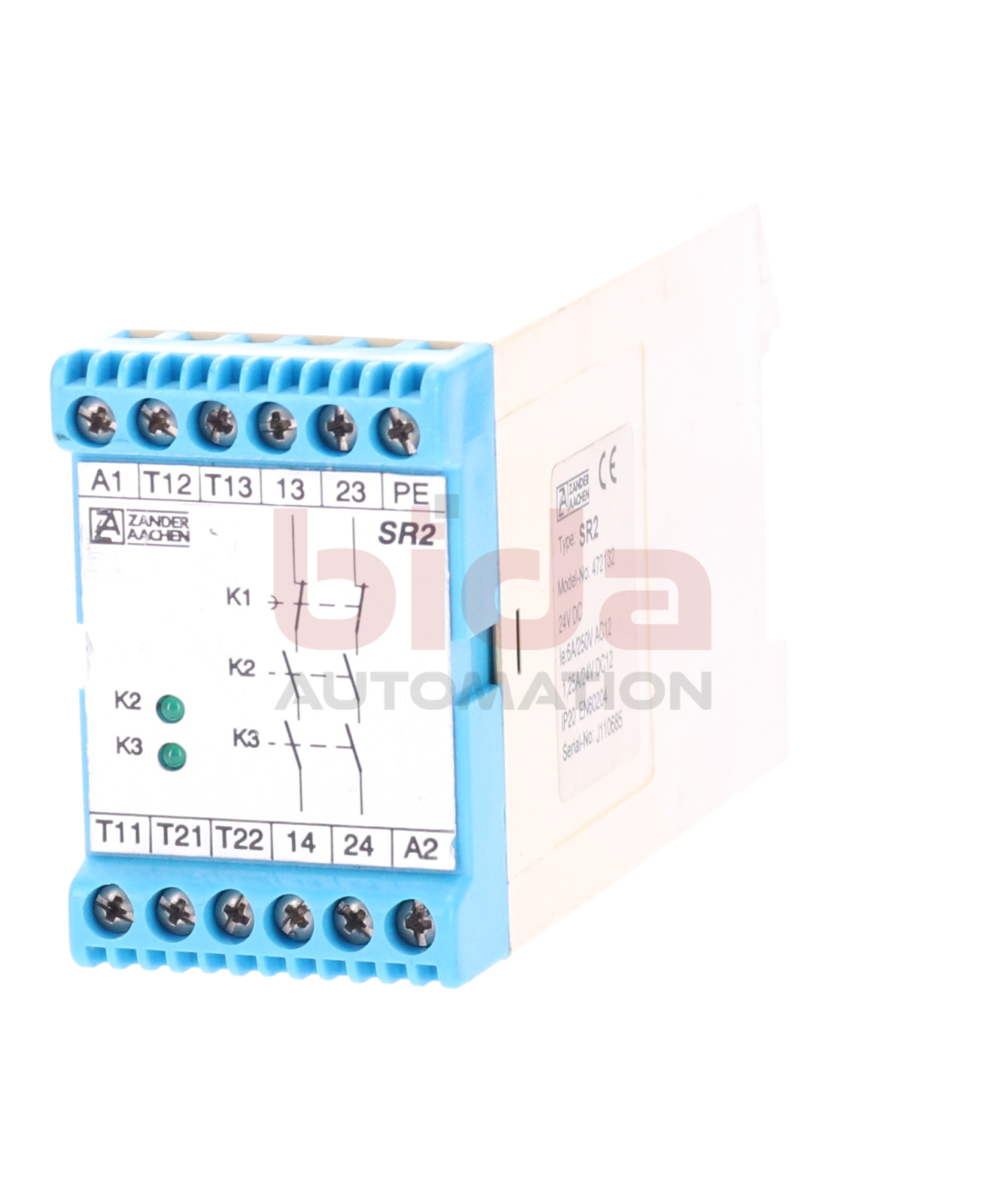 Zander Aachen SR2 472132 Sicherheits Not Aus Relais Safety emergency shutdown