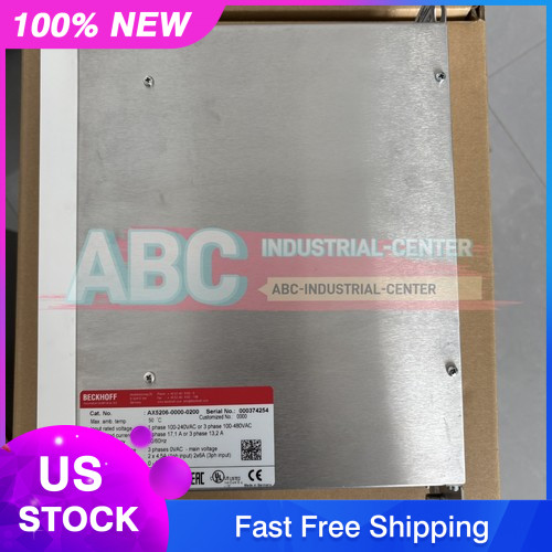 1PCS New Beckhoff AX5206-0000-0202 Digital Compact Servo Drive#