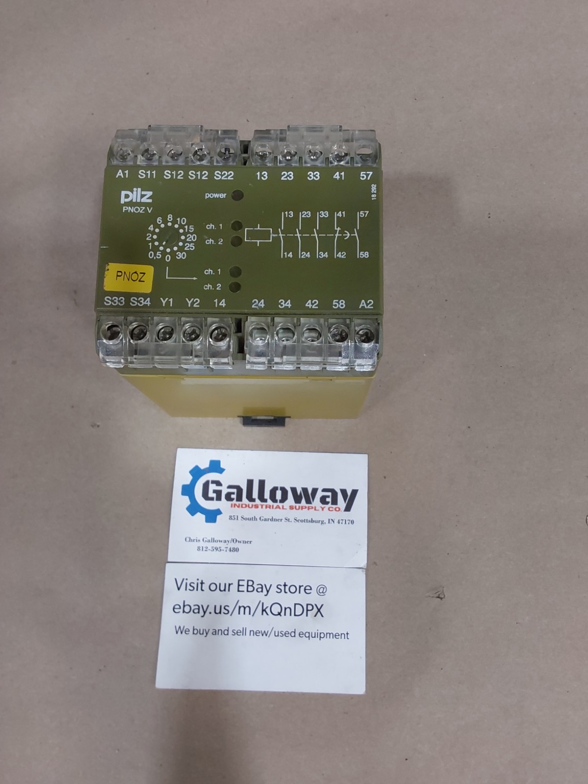 PILZ PNOZ V 30 s 24 V DC Safety Relay 474790