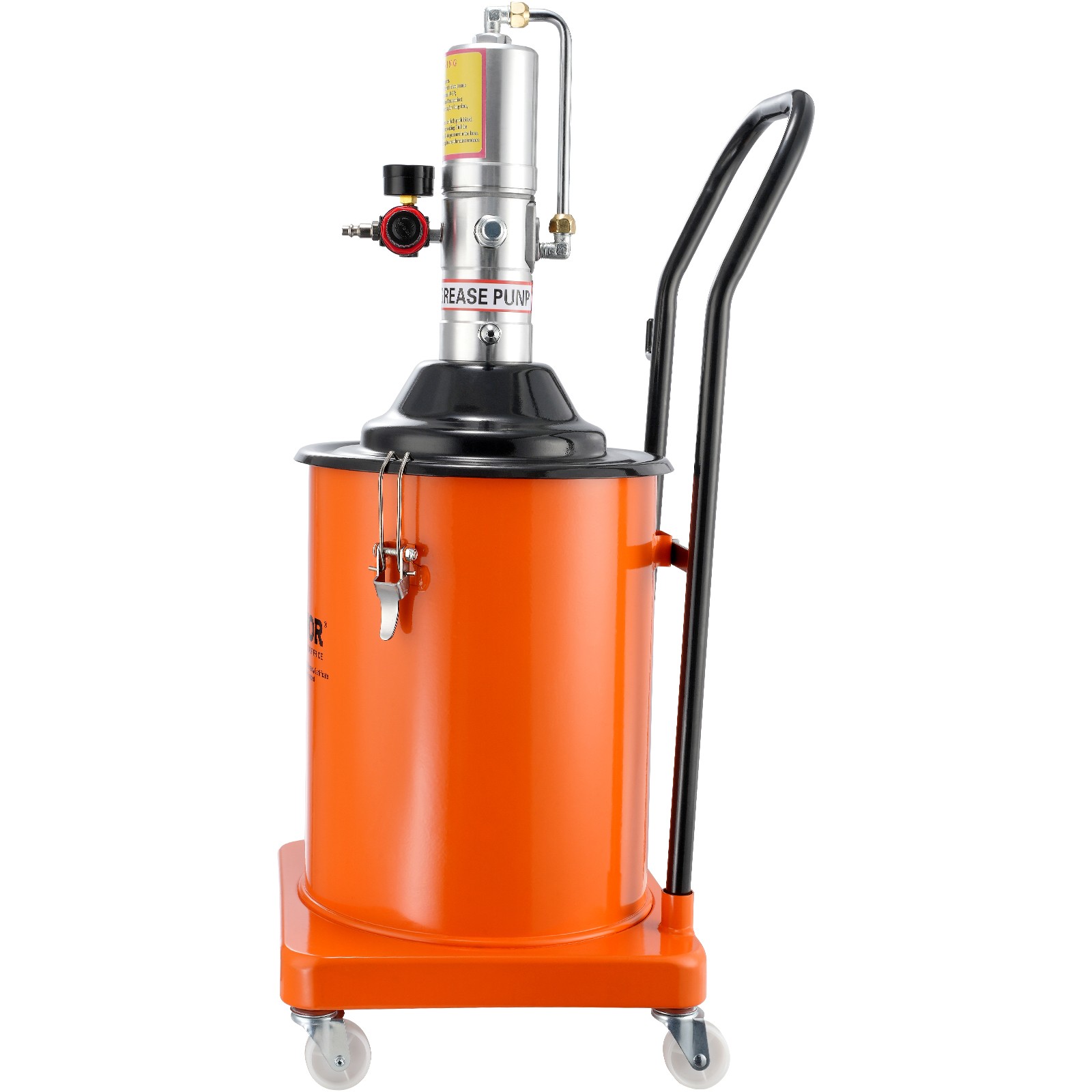 VEVOR Grease Pump Air Operated Grease Pump 5 Gallon 13 ft Hose Grease Bucket