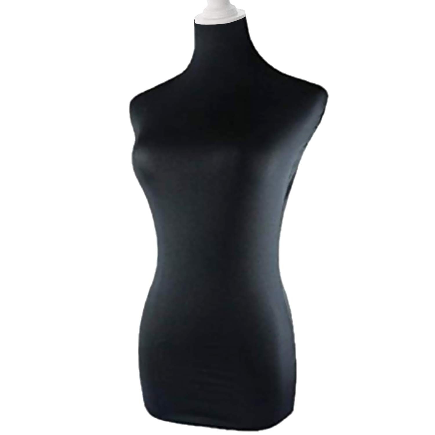 NAVADEAL Black Superb Mannequin Fabric Cover, Soft Stretchy, for Fashion