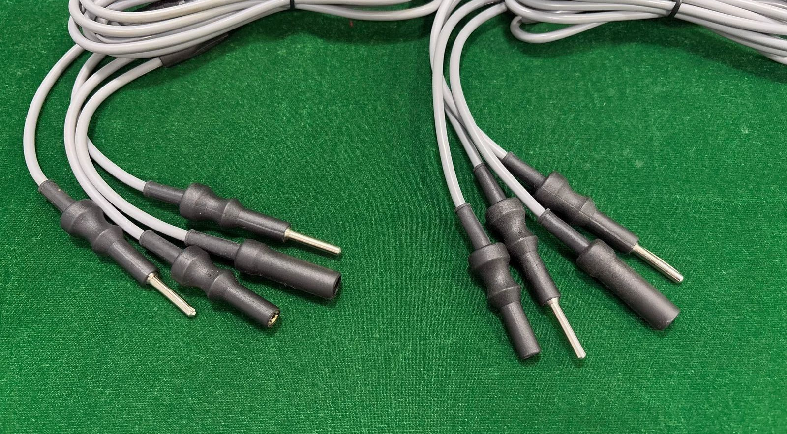 2pc Laparoscopic TURP Single Stem Bipolar Cable 4mmx300cm Reusable Instruments