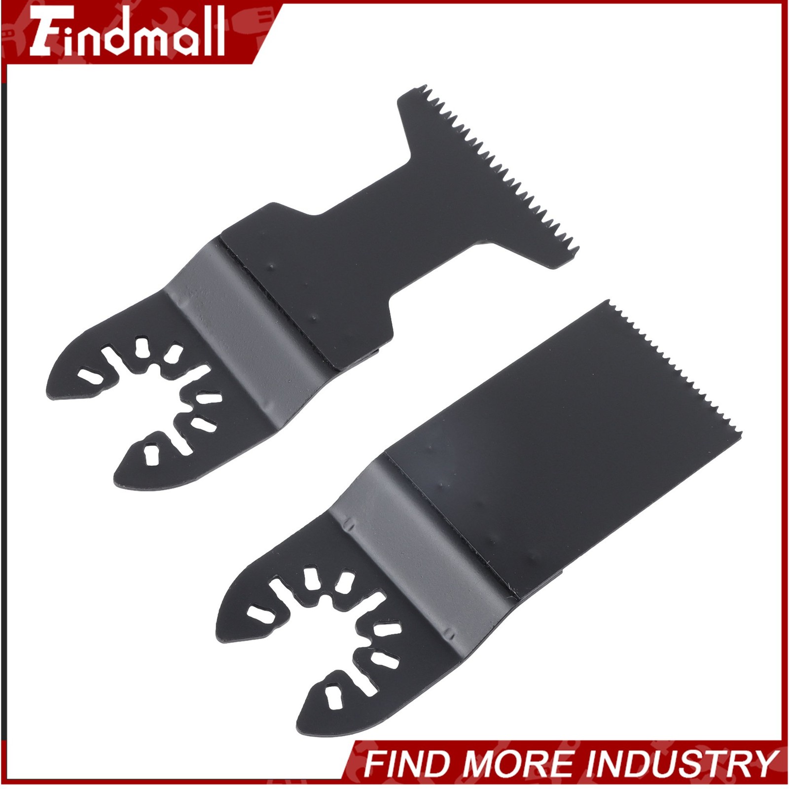 Findmall 32 Pcs Universal Oscillating Saw Blades Kit Bi-Metal Multi Tool Blades