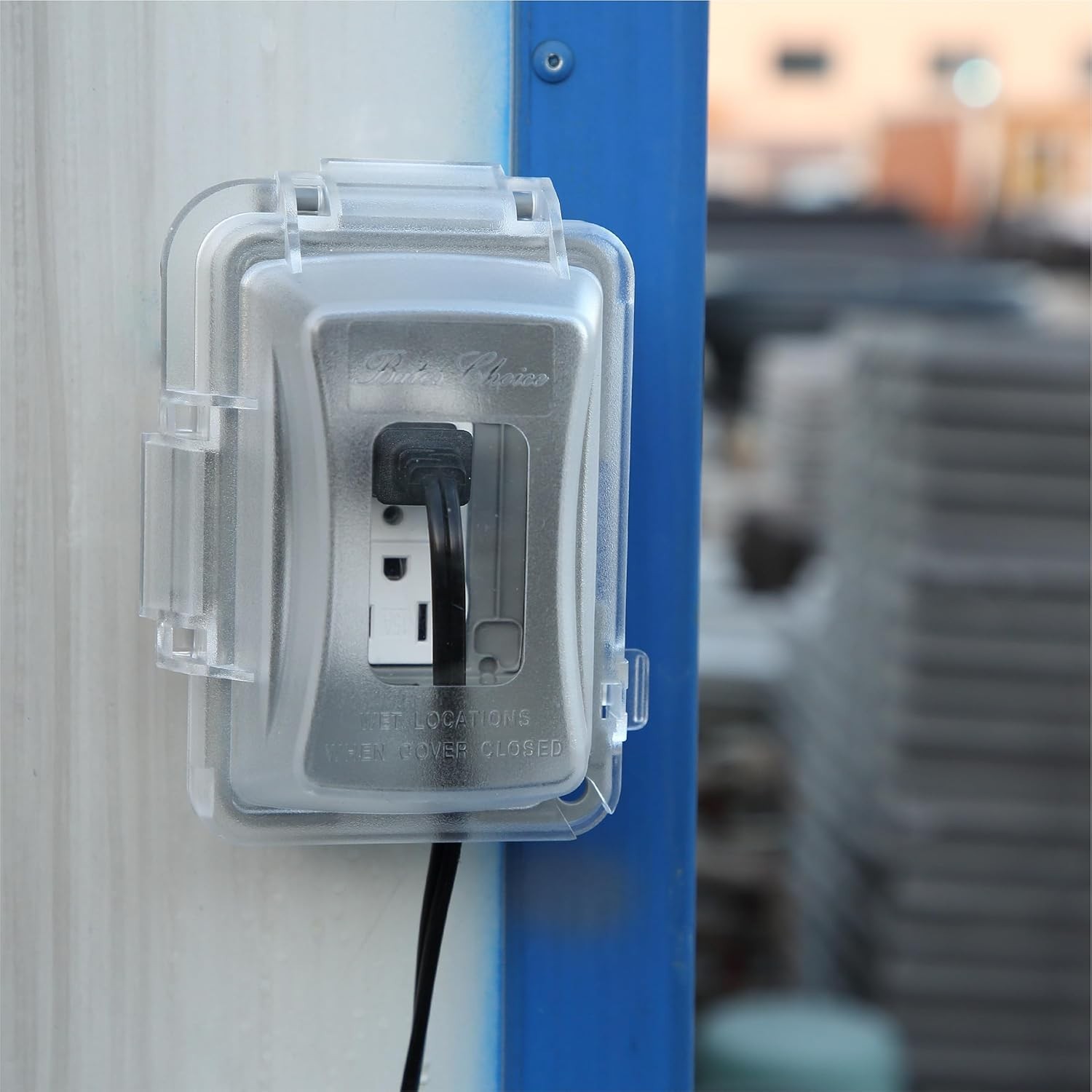 Weatherproof Electrical Outlet Cover, 1-Gang, Outdoor Plug Cover