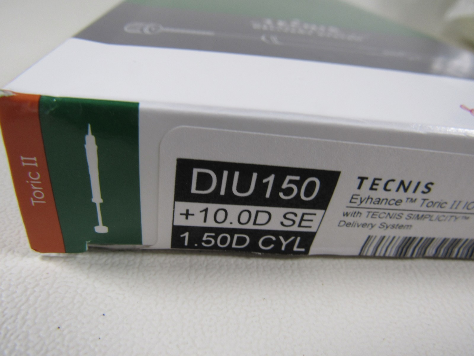 TECNIS Eyhance Tecnis Simplicity Delivery System 10.0D SE DIU150 2024-5 TRAINING