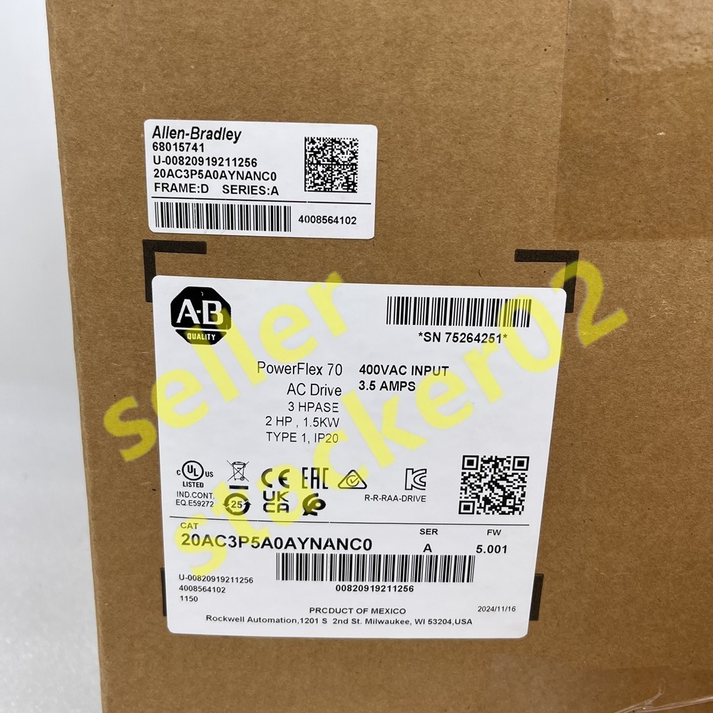 New 20AC3P5A0AYNANC0 in stock fast ship