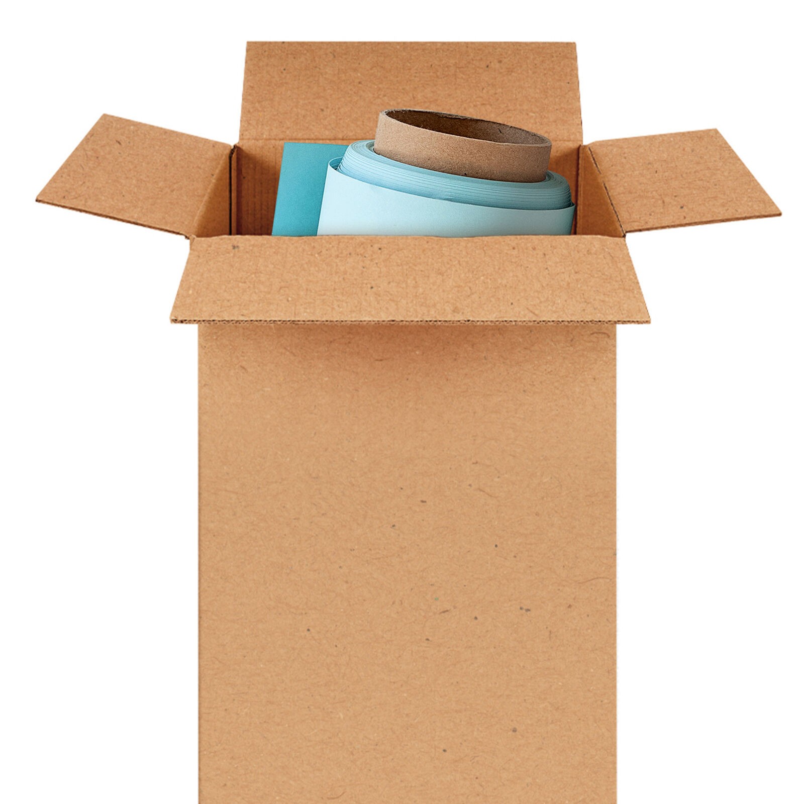 4 x 4 x 28 Corrugated Boxes ECT-32 Pack of 25