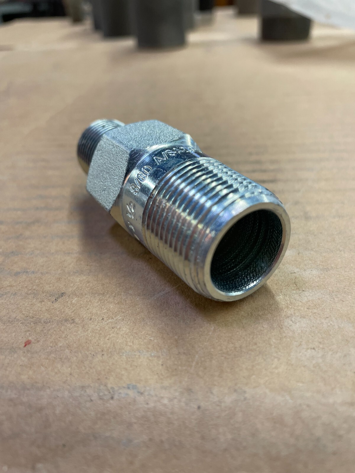 SWAGE NIPPLE 3/4″ x 1/2″ Schedule 80 Concentric Thread Both End A234 WPBN SP95