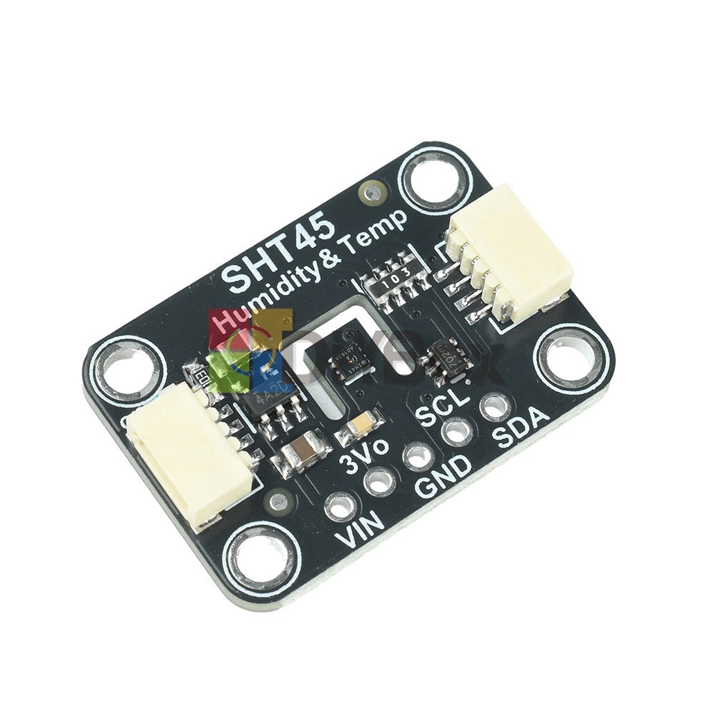 SHT41/SHT45 I2C Humidity Temperature Sensor Module STEMMA QT Qwiic Connector