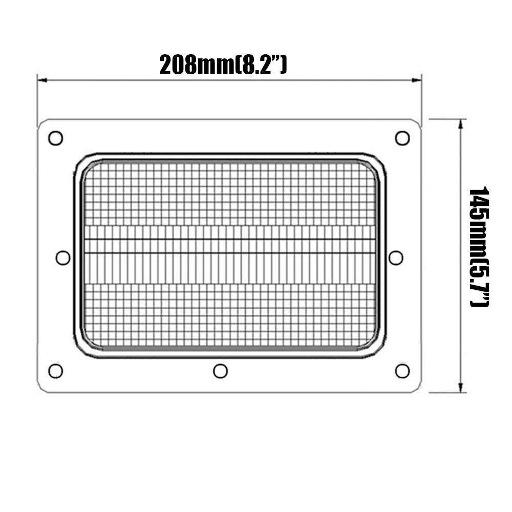 For Case IH 3088,3288,3488,3688,5088,5288,5488+ 6×4 Led Headlight 131227C92