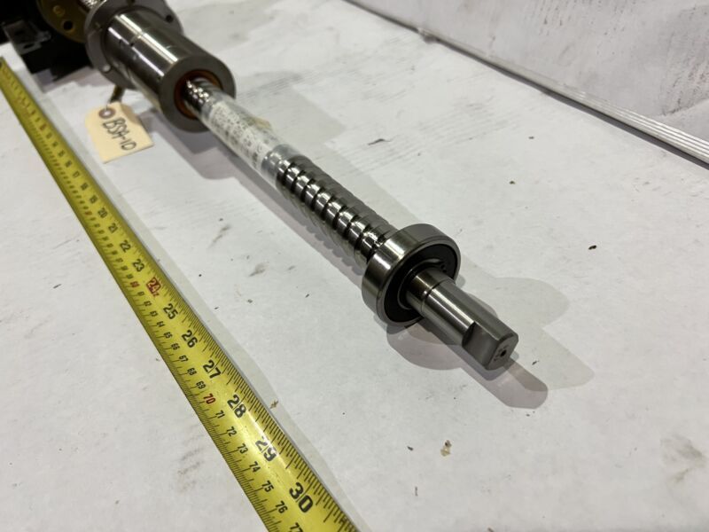 TSUBAKI BALL SCREW ASSY. # 31F-1015-4 THD LENGHT: 21.5″ THD dia: 25mm