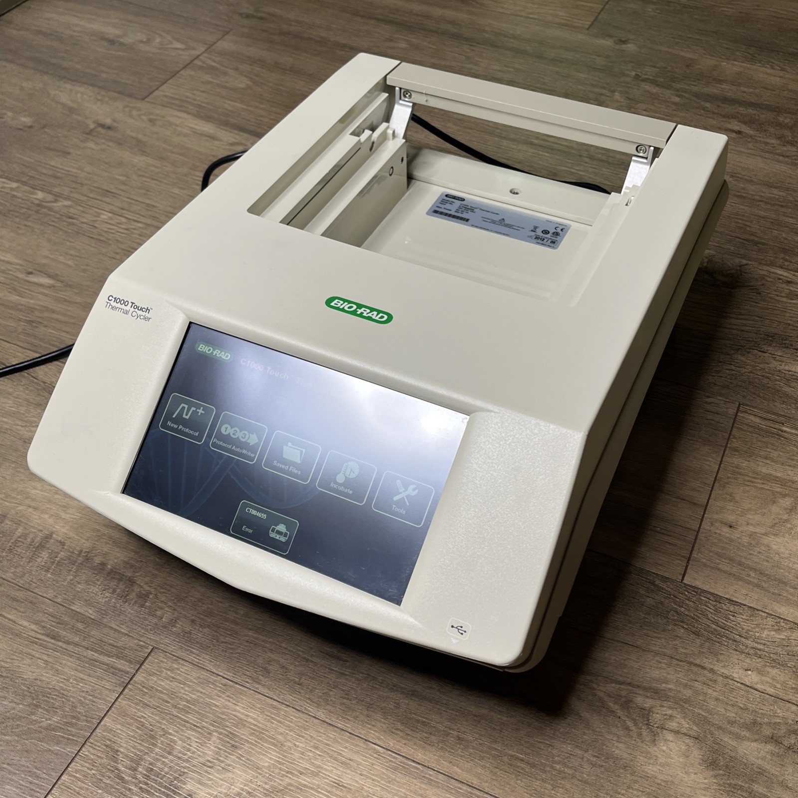 2012 BIO-RAD C1000 Touch Thermal Cycler Without Reaction Well