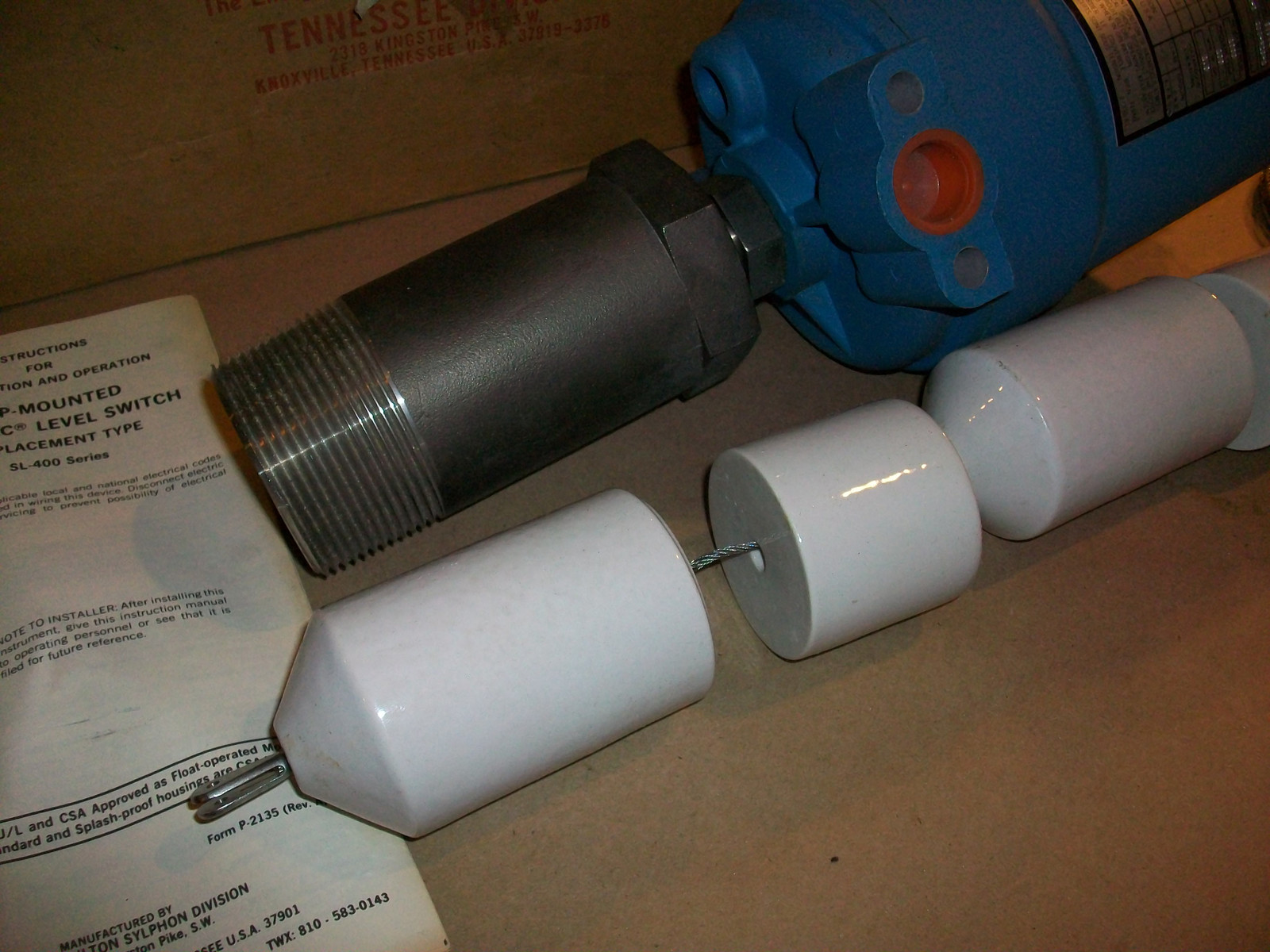Robershaw Displacement Level Switch SL406B13A00H231 NEW