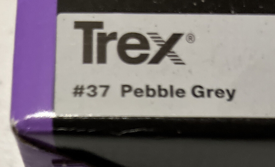 STARBORN Fascia System for TREX 1-7/8″ 305 Stainless Screws #37 Pebble Grey