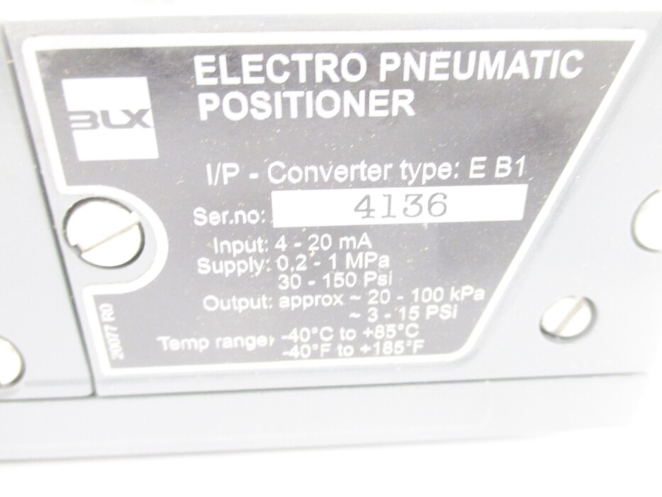 BLX EB1 30-150PSI -40-85C/-40-185F NSNP