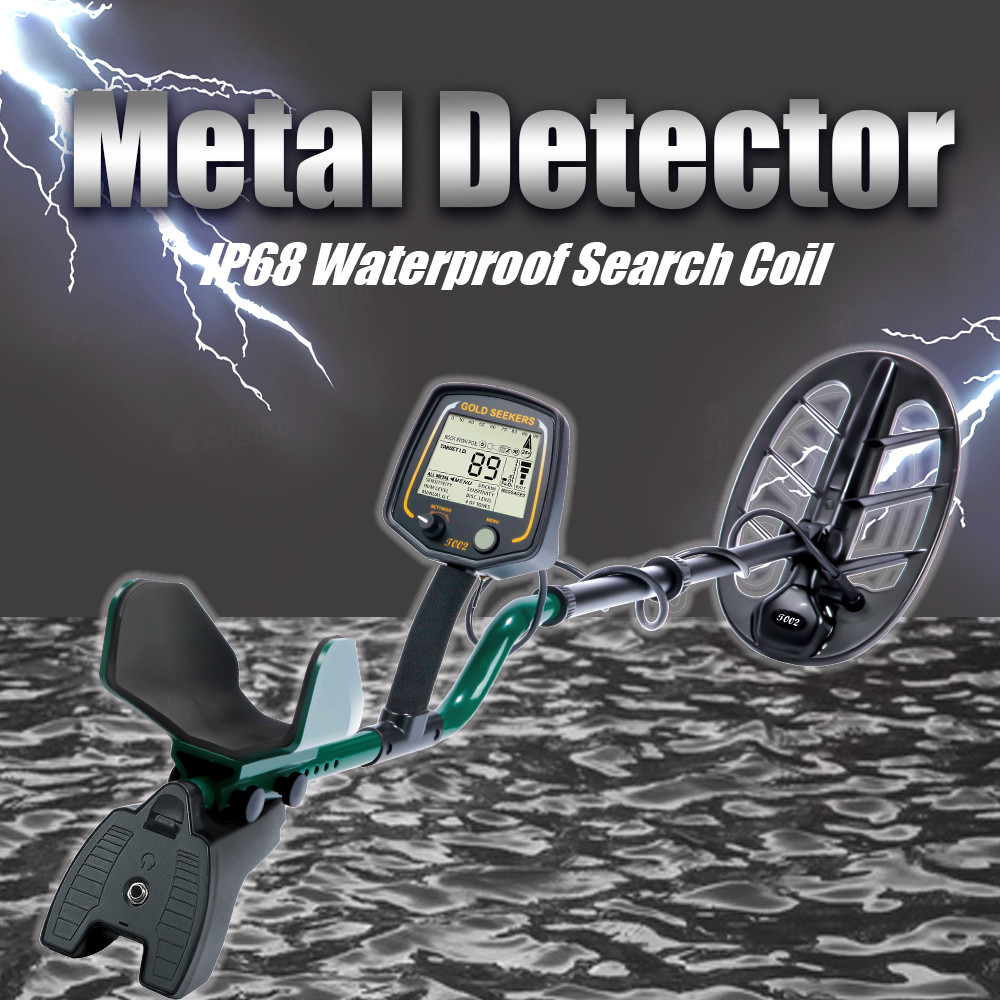 Professional Underground Gold Metal Detector with Headphone for Deap Search