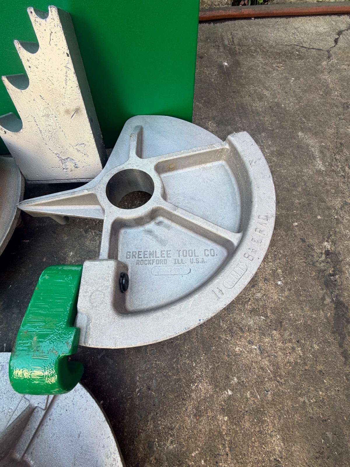 Greenlee 555 EMT Shoe Group 1/2″-2″ fits 555C & 555 Bender #3 New Open Box