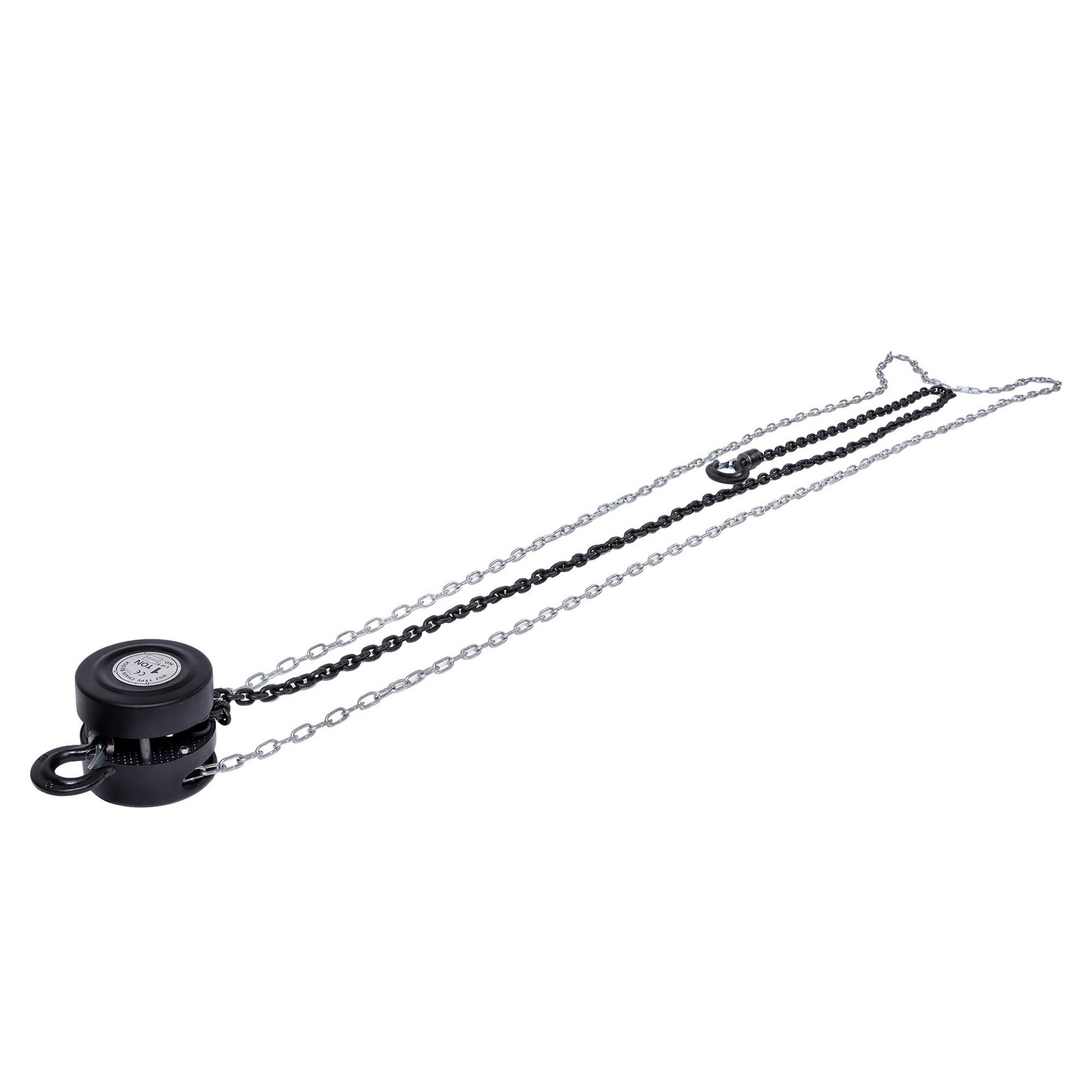 Manual Chain Hoist | 1 Ton / 2200 lbs Capacity | 2 Hooks | 10ft / 3Meters Lift