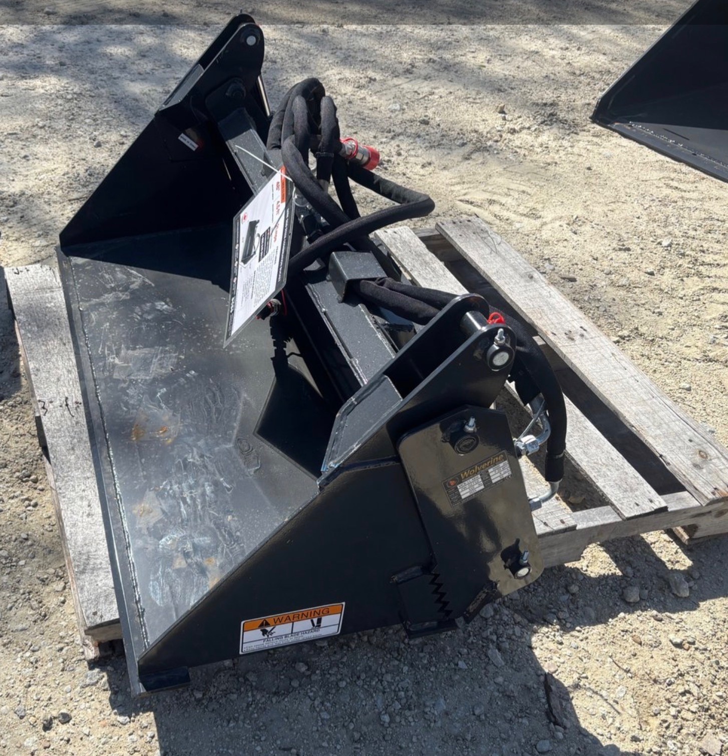 NEW HD MINI SKID STEER COMBO 4 IN 1 BUCKET HYDRO MCB-11-48W TORO DINGO Wolverine