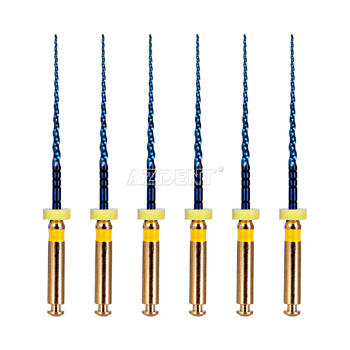 AZDENT Dental Endo Heat Activated Rotary Niti Files Engine Use 25mm /19mm SX-F3