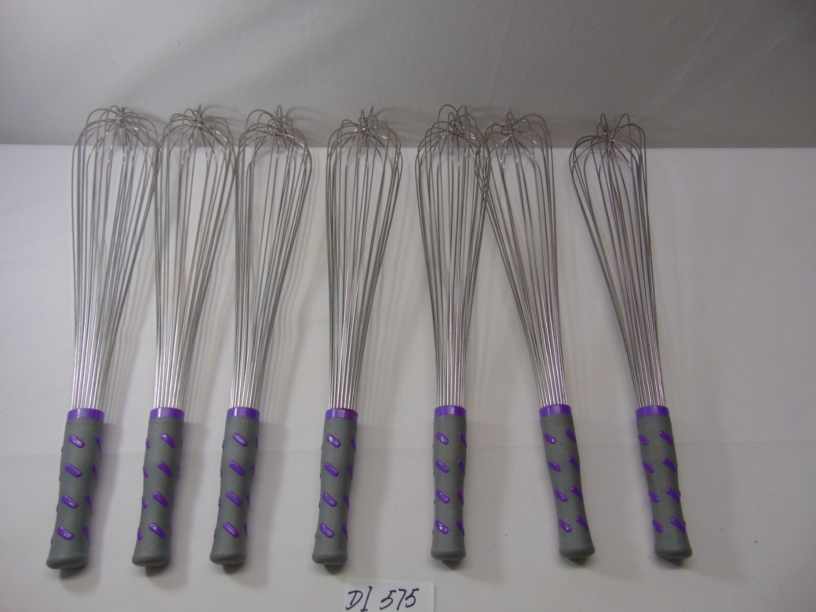 Vollrath 18″ Whip Whisk Stainless Steel NSF Silver Large Lot of 7 Jacobs Pride
