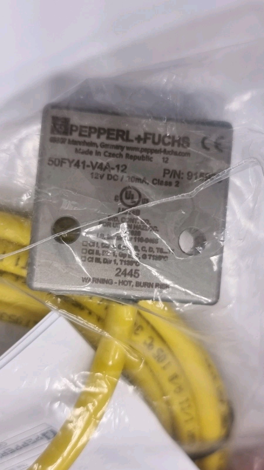PEPPER+FUCHS Set 50FY41-V4A-12-KIT (915923)+ 52FY31-V4A (915925)