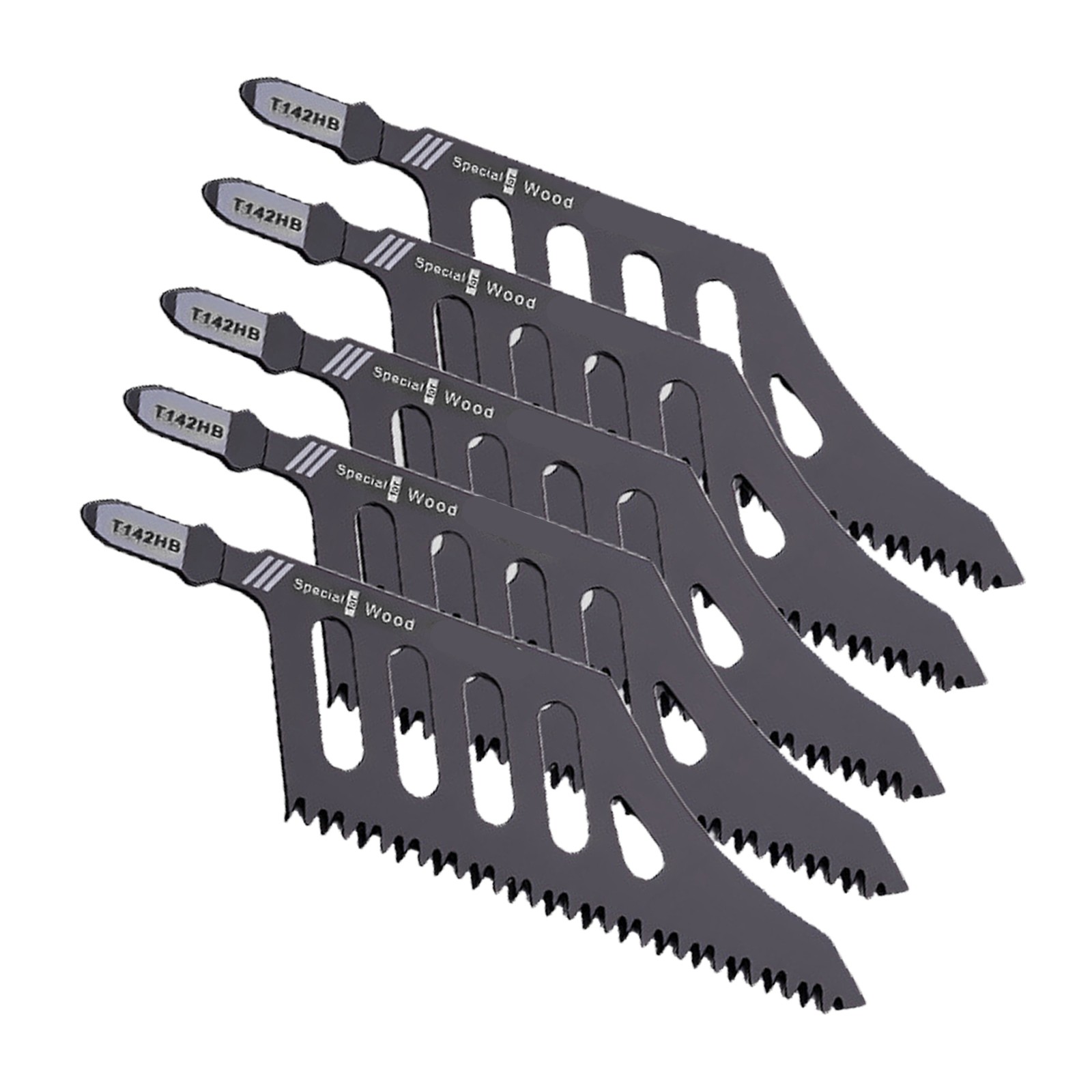 5 Pcs Flush Cutting Jigsaw Blade High Carbon Steel Irregular Curve Saw Blad Fit