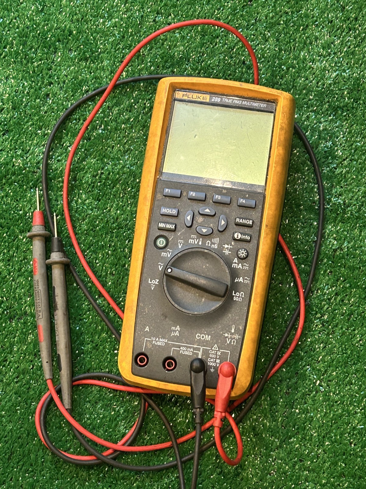 Fluke 289 True-RMS 1000V Logging Multimeter W/ Leads – Tested/Works Perfect