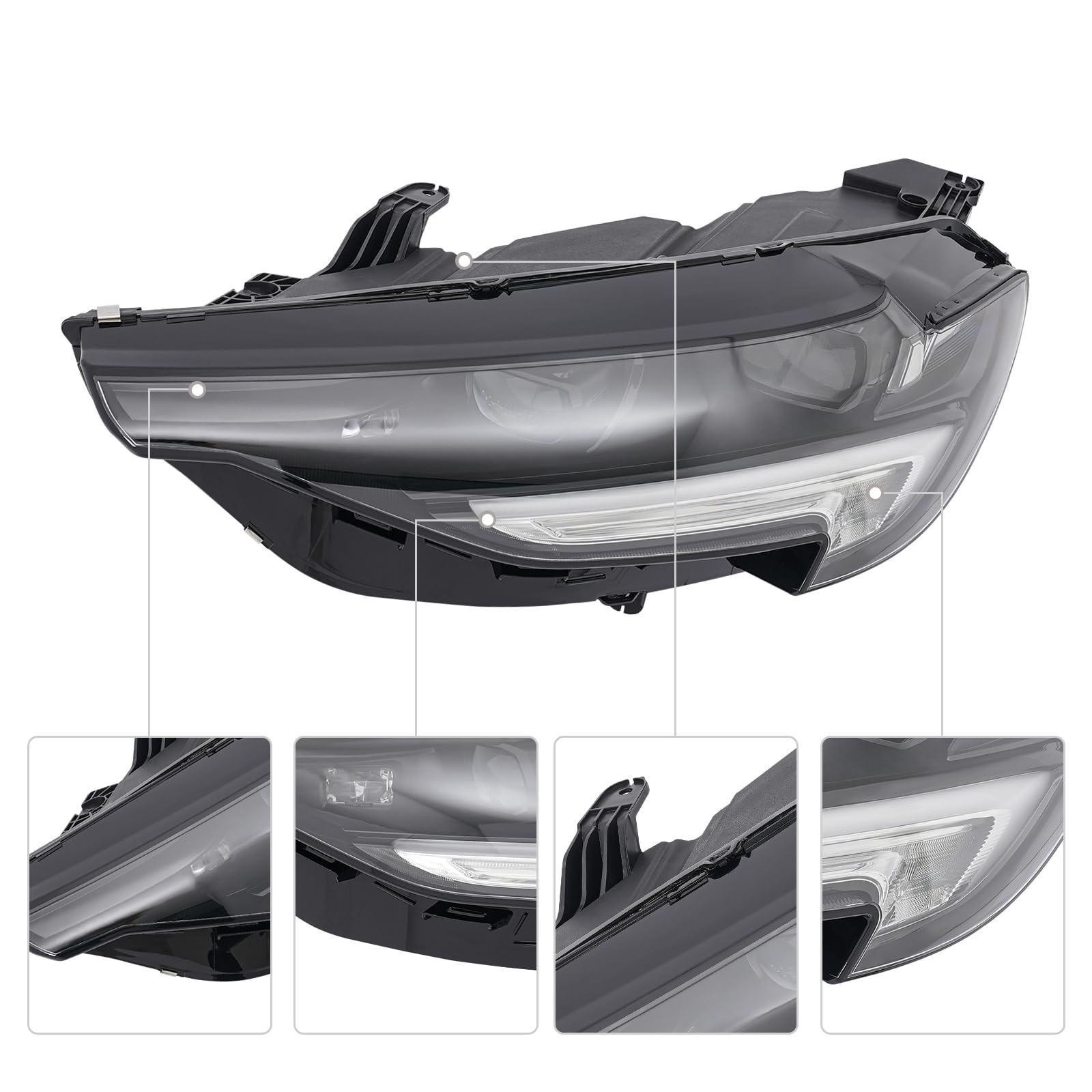 LED Headlight 2021-2023 Buick Envision Left Driver Side 85115821 85115822