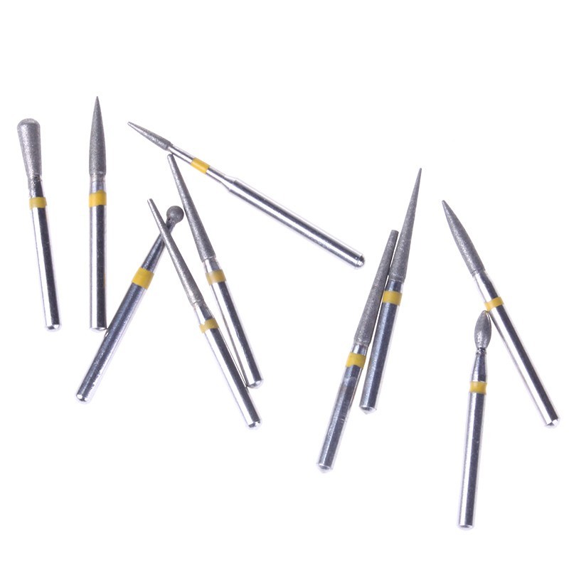 AZDENT Dental FG Diamond Burs Composite/Polishing Kit for High Speed Handpiece