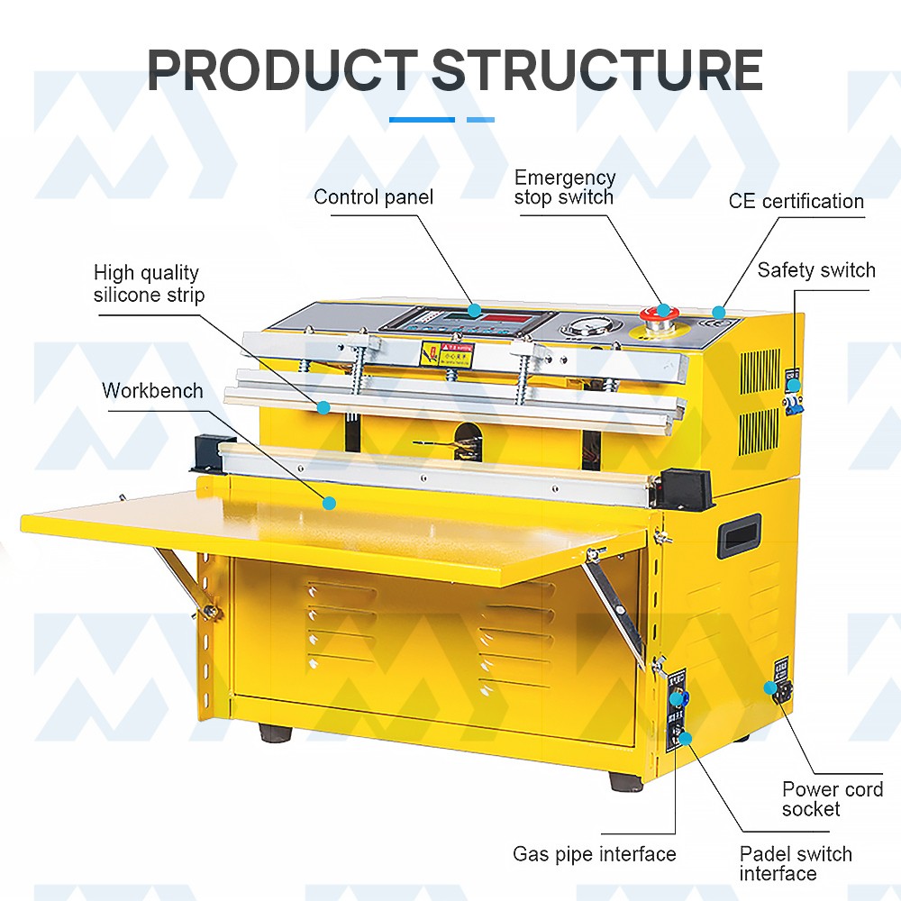 Automatic External Packing Food Industrial Vacuum Inflatable Sealer Machine