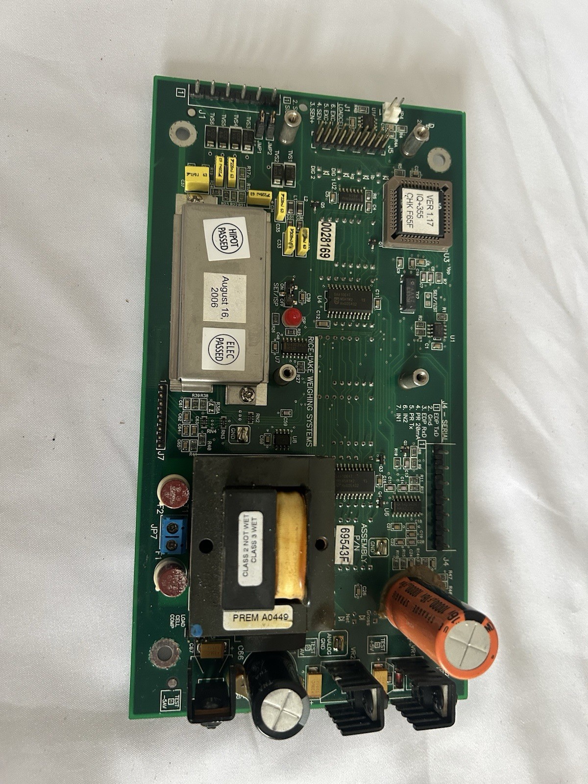 Rice Lake 69543F Display Board