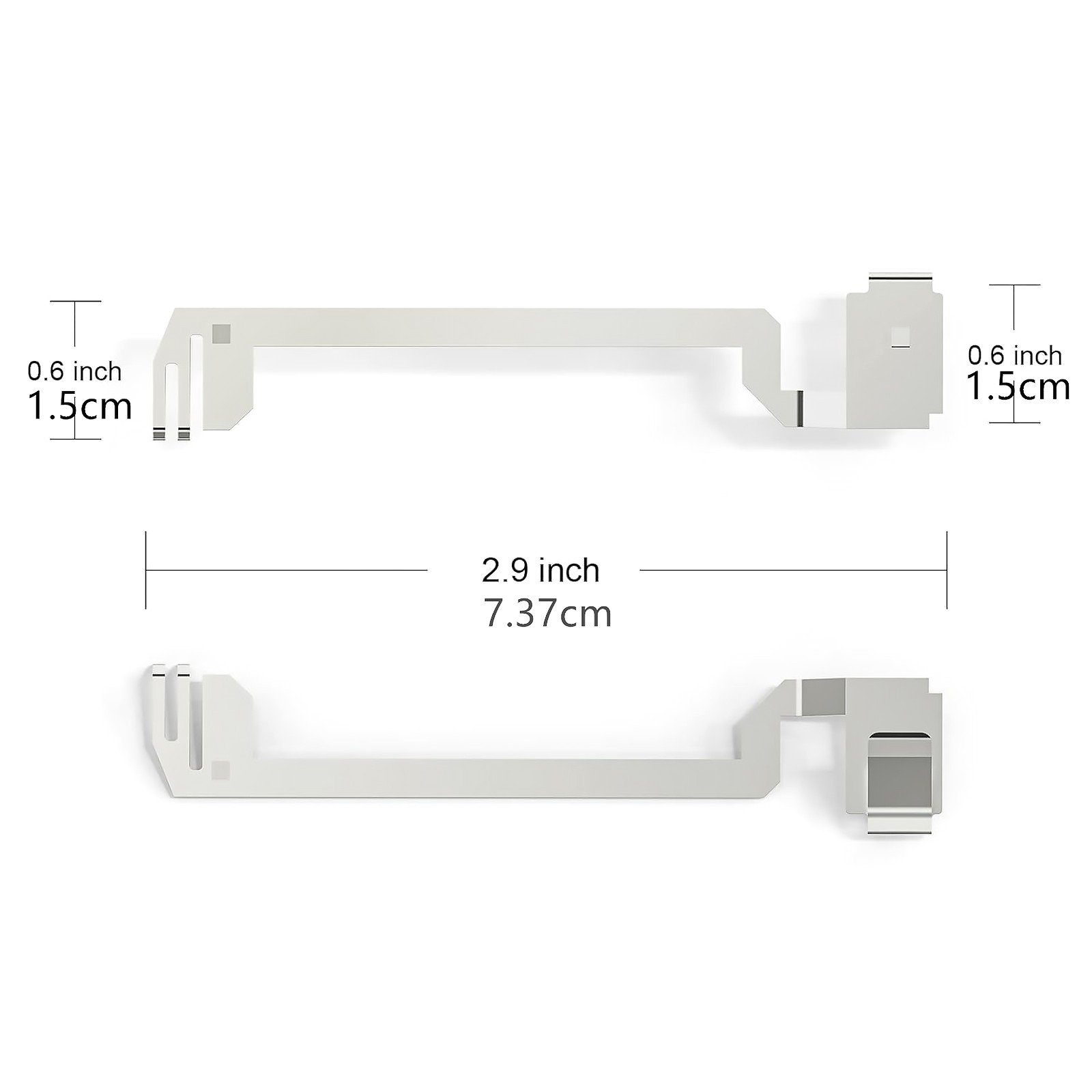 1Set Multimeter Battery Compartment Contact Piece replacement For FLUKE 725