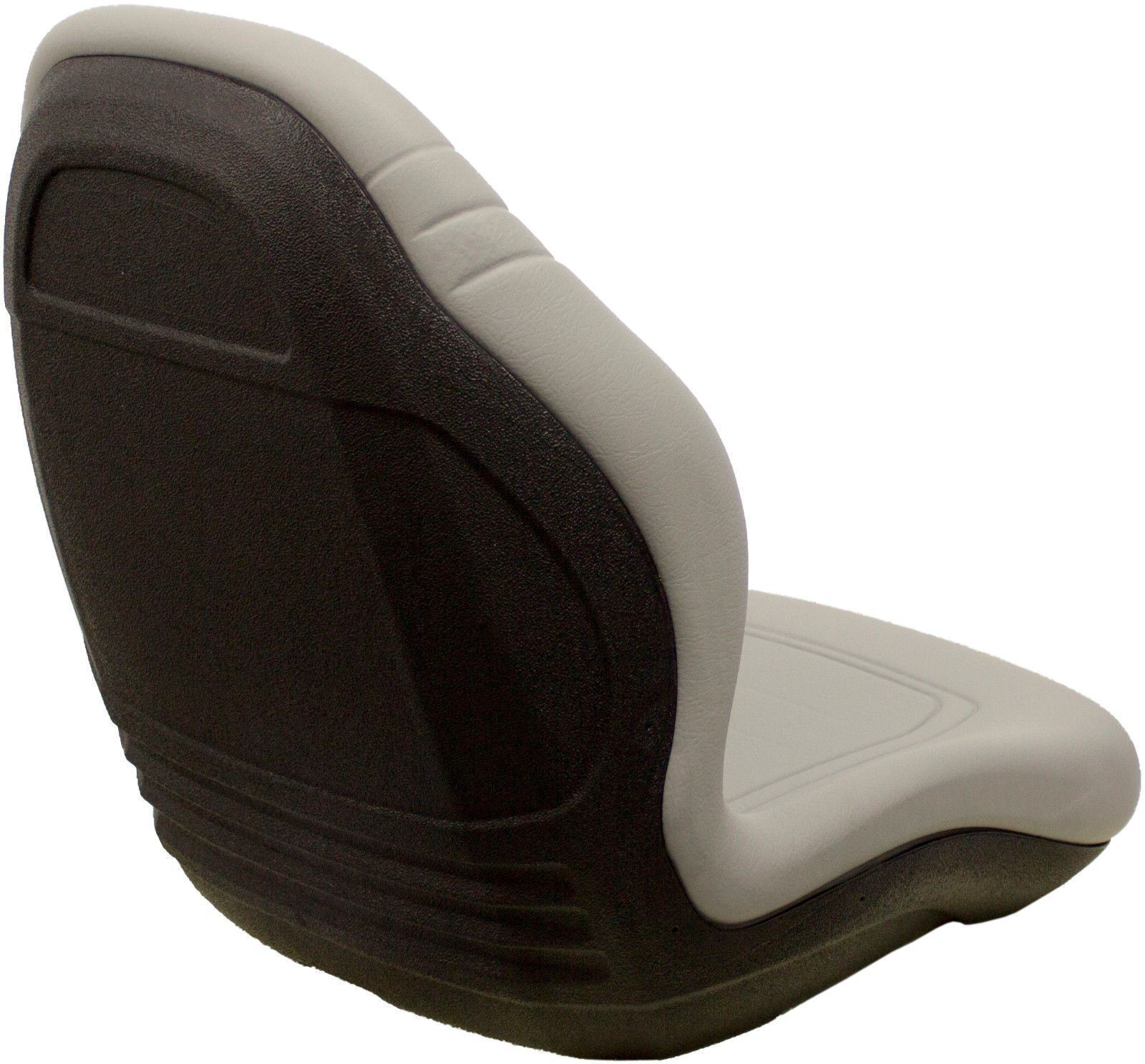 Case Skid Steer Gray Bucket Seat Fits 40XT 60XT 70XT 75XT 85XT 90XT ETC