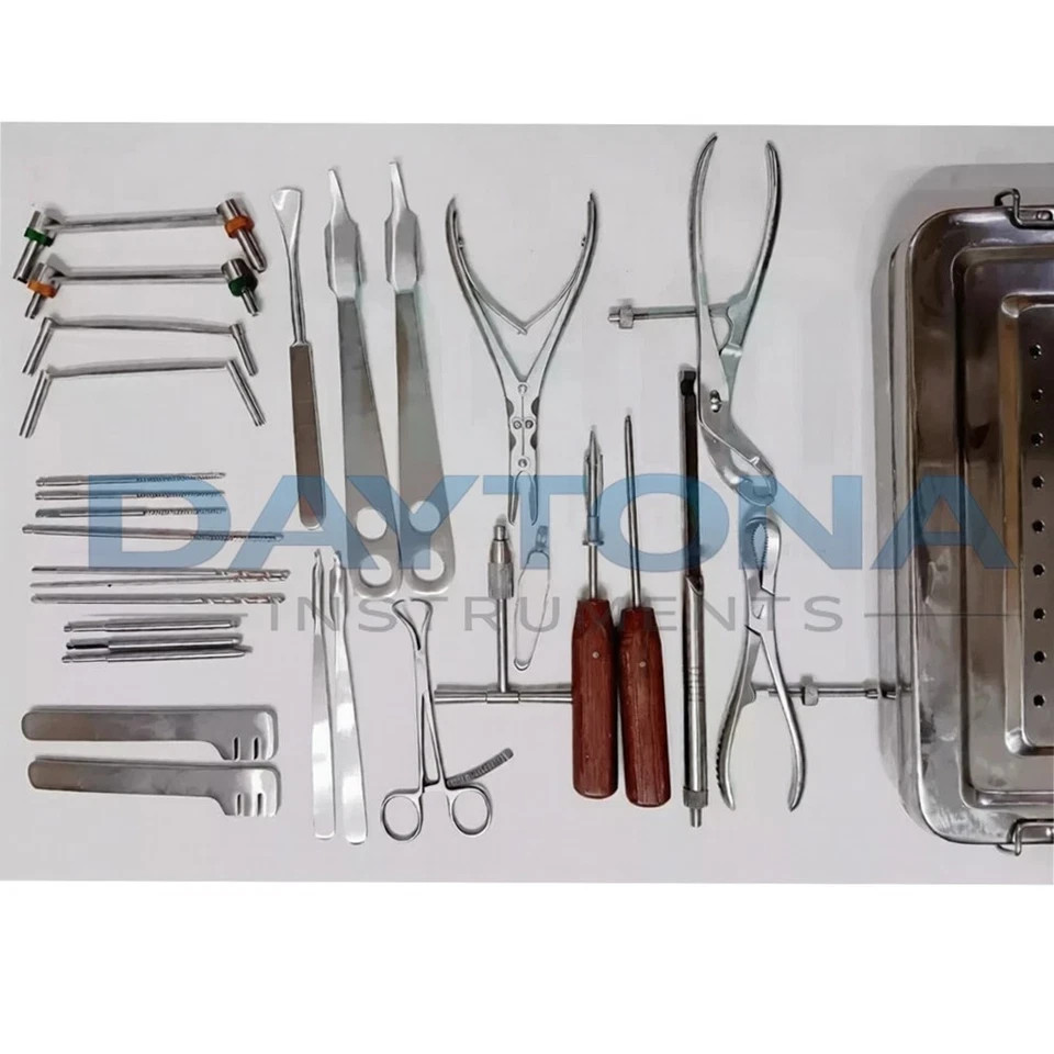 Small Fragment Instruments Orthopedic Surgical Instruments Set 30 Pcs