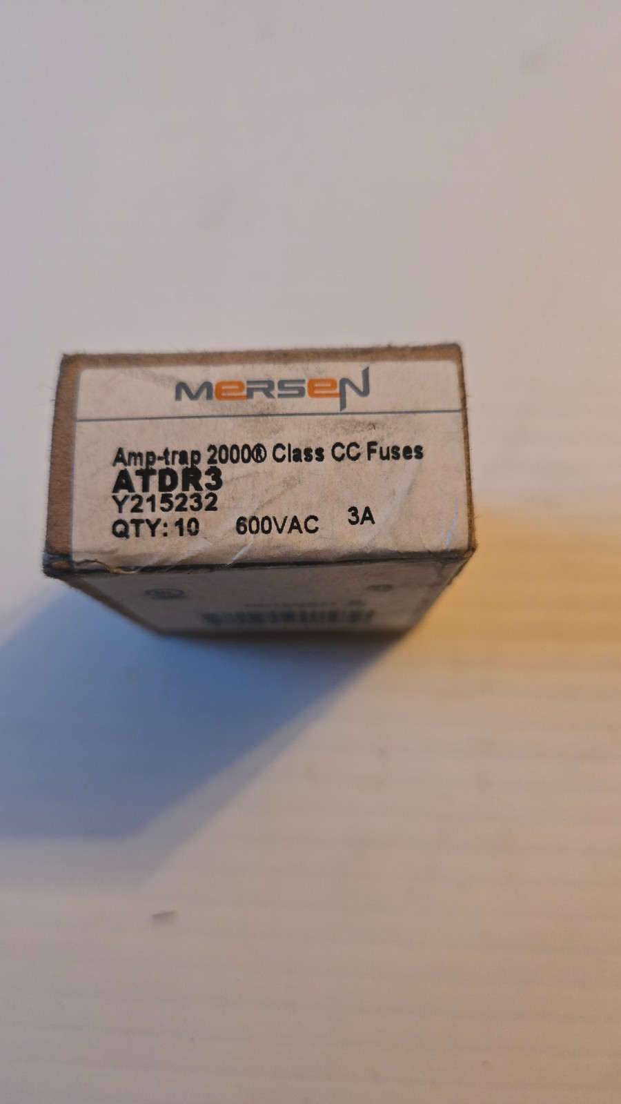 FERRAZ SHAWMUT ATDR3 – BOX OF 17, AMP-TRAP 2000 TIME-DELAY FUSE, #339056