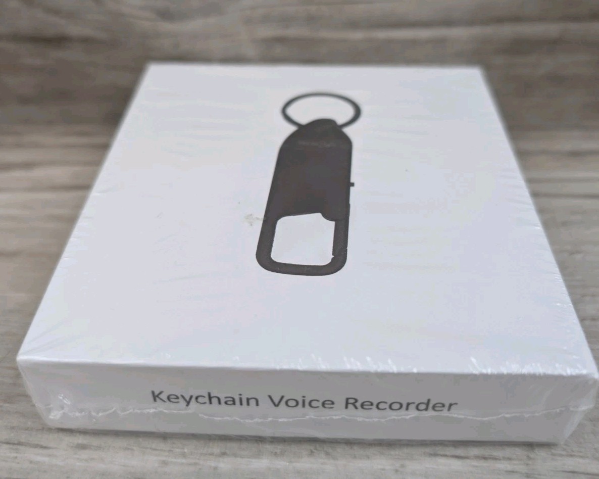 TCTEC 64 Gb Keychain Voice Recorder W/ 750 Recording Hrs New Factory Sealed