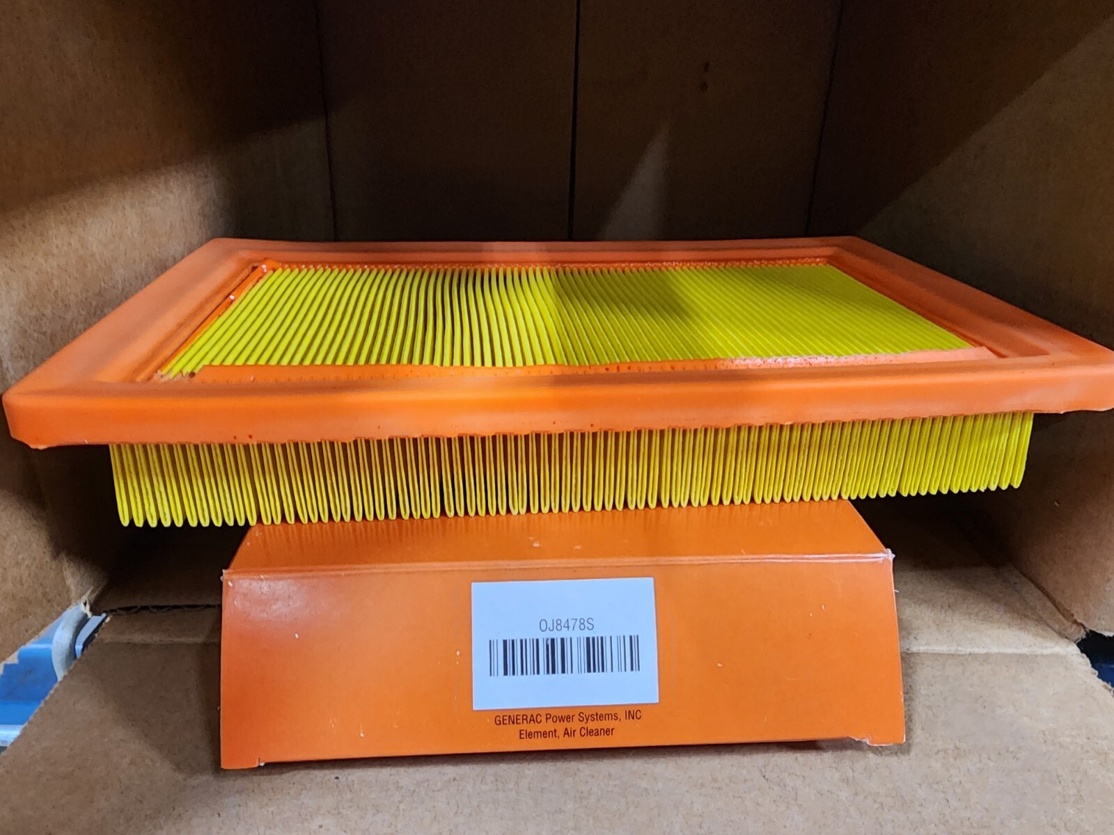 Generac 0J8478S Air Filter 2013 and up Evolution Series