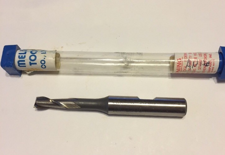 End Mill 1/4”x3/8”x5/8”x1-1/2”x3-1/16”SE. 2Flt (G-5-6)(03AN)