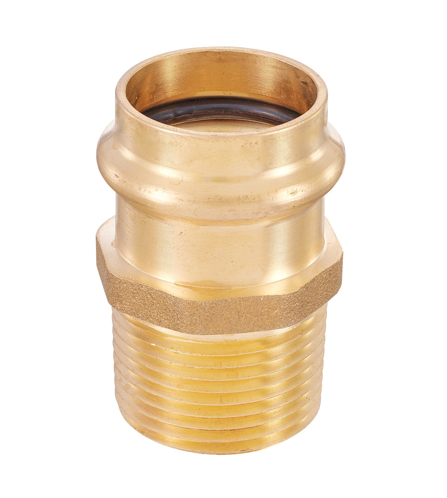 25PCS EFIELD 3/4″ Press Fit X 3/4″ Male NPT Brass Adapters, Full Port, Lead Free