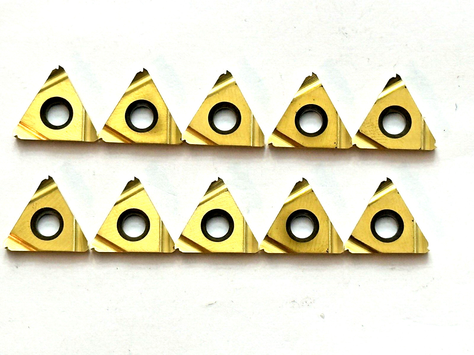 (10) Pcs VALENITE 16IR56 UN VC905 carbide threading inserts-NOS